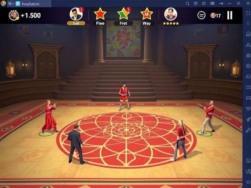 Kabaddi Grandmasters controls and interface